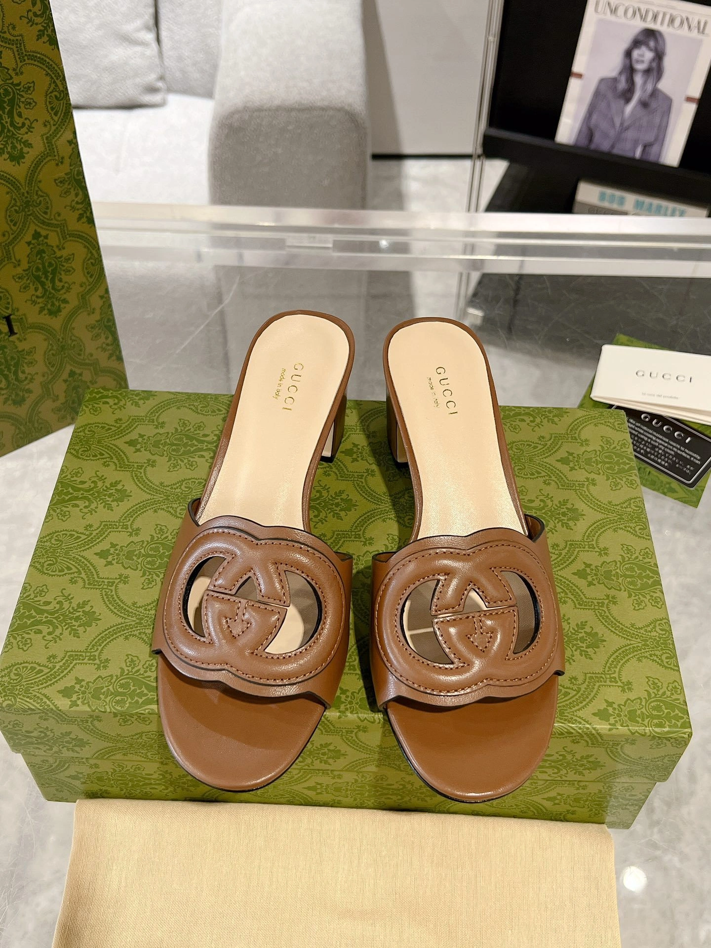 COCO-- 6u33i 782413 AAAZG 2535 sheepskin Heel height：5.5CM item:E-X032D0225